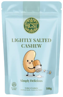 Lightly Salted Cashew — HCST 100 g retail pouch