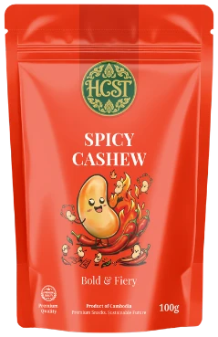 Spicy Cashew — HCST 100 g retail pouch
