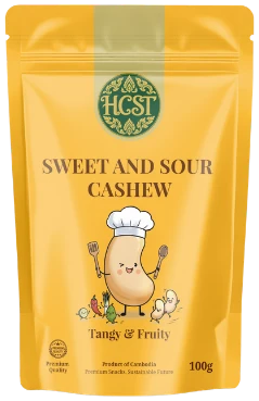 Sweet and Sour Cashew — HCST 100 g retail pouch